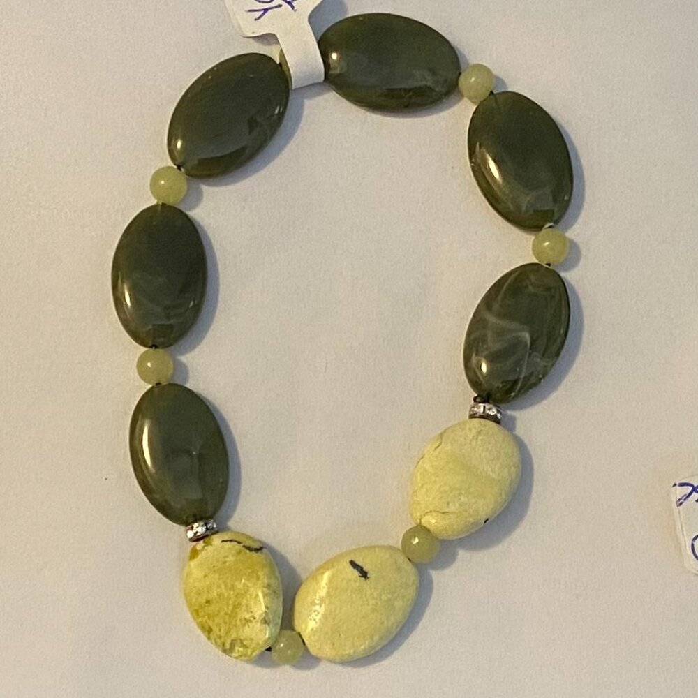 NEW Yellow Turquoise crystal bracelets